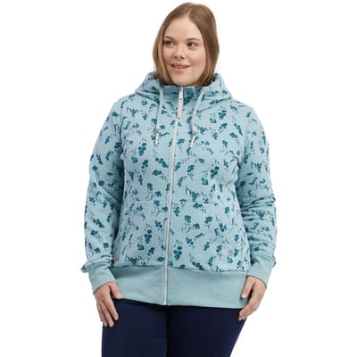 Dames Hoodie Ragwear Neska Flower