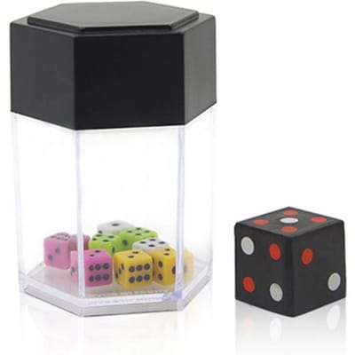 Exploderende dobbelstenen goocheltruc speelgoed voor kinderen Klassieke Magia Prop Coole close-up goocheltruc voor kinderen Leuke uitvoering Gag Prank speelgoed LM 7.5x5x5cm