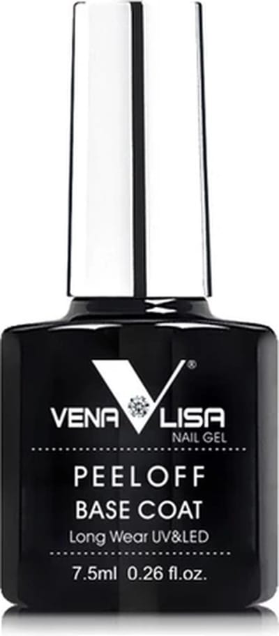 Venalisa UV Peel Off Base Coat - 7.5 ml - Peel Off Basecoat - Peel Off Base Coat Gellak - Peel Off Nagellak - Peel Off Base Coat Gel - Venalisa Gellak - Gellak Nagellak