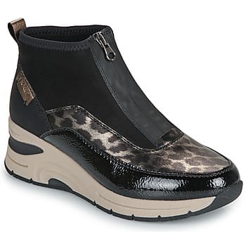 Rieker dames sneaker - Zwart multi - Maat 36