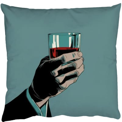 Sierkussens - Kussentjes Woonkamer - 50x50 cm - Arm - Glas - Pak - Blauw