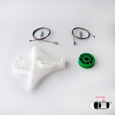 BWR5374 Handmatige Raamheffer Reparatie Set Achter Rechts voor Opel Vectra C Z02 2002-2009 Signum 24451522
