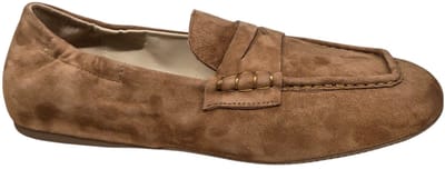 Maripe MA170 Combi Cuoio Instappers Cognac Suede Dames - Cognac - 41