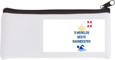 Akyol - 's werelds beste badmeester Etui - Badmeester - badmeesters - badmeesters - cadeau voor badmeester - zwemmen - zwemdiploma - cadeau - kado - gift - geschenk - vaderdag - lifeguard - - 20 bij 9 cm