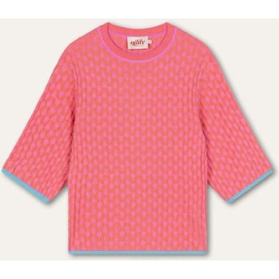 Oilily Kinergy Top- maatXS Living Coral
