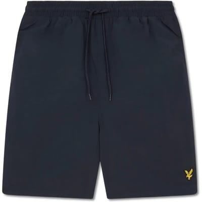 Lyle & Scott Zwembroek Plain Donkerblauw (navy) - Maat S - Heren