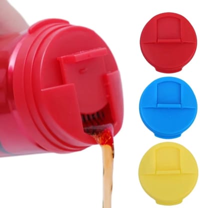 Actie4you® - Siliconen Blikdeksels - Blikjes Dop – Voor Kleine Blikjes - Lekvrije Afdichting - Met Schenkopening - Sluiting Van Drankblikjes - BPA Vrij - Universeel – 2 Stuks – Rood