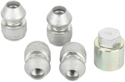 NTH products- Wielmoer Kit Hoge Hardheid - Vervanging voor SPORT 2 - Wielmoeren - Wielmoerdoppen - Eenvoudige Installatie - Hoge Temperatuurbestendigheid - Wielmoerset