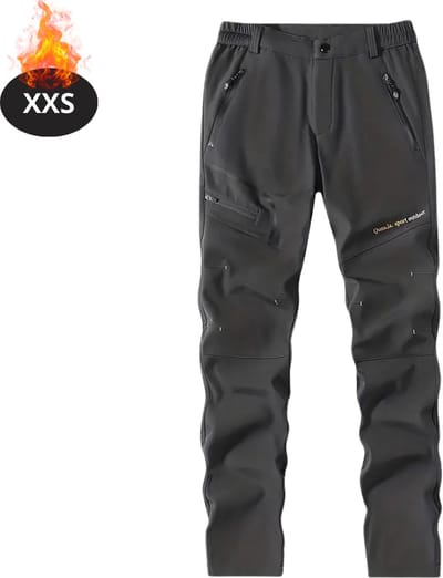 Livano Skibroek - Skipak - Snowboard Broek - Winterbroek - Sneeuwbroek - Heren - Wintersport - Donkergrijs - Maat XXS