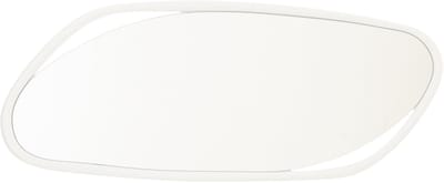 J-Line spiegel Onregelmatig - polyresin - wit