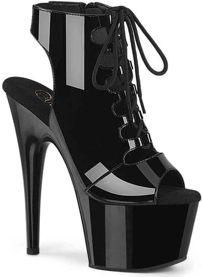 Pleaser - ADORE-700-20 Plateau Laarzen - US 5 - 35 Shoes - Zwart