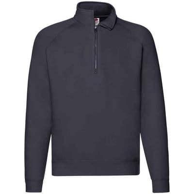 Fruit of the Loom Heren Premium Polycotton Sweatshirt (Deep Navy)