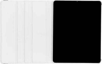 New Age Devi - "Luxe Tablet Hoes \- Geschikt voor Ipad - Geschikt voor 1e (2015) en 2e (2017) generatie \- 12.9" \- 360° Draaibare Bookcase \- Wit"