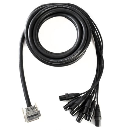 MUSIC STORE Multicore/Studio 8/ DB25-XLRm 5m - Analoge multicore kabel