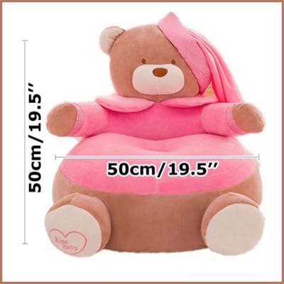 Grote knuffel - Knuffelsofa voor baby's - Zacht en speels - Uniek cadeau