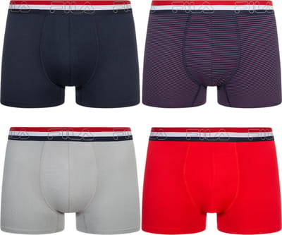 FILA - boxershort heren - 4 stuks - maat S - model 2 - onderbroeken heren