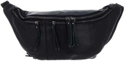 FREDsBRUDER Leren Gordeltas Schoudertas Me and My Bag Beltbag Black Zwart