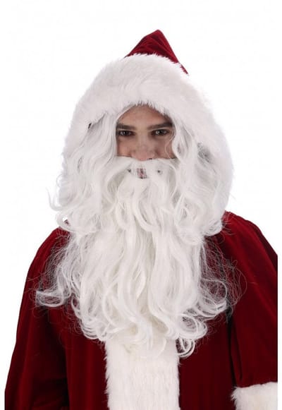 Kerstman Pruik en Baard Bart