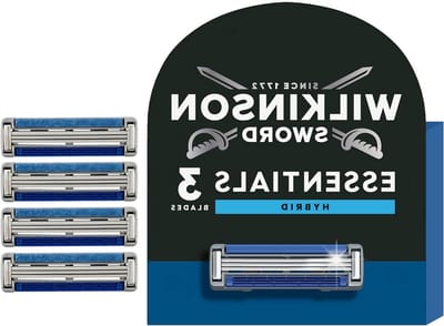 Scheerapparaat Heren - Wegwerp Mesjes - Dagelijkse Verzorging - Hybride Technologie - 4 Stuks - Wit
