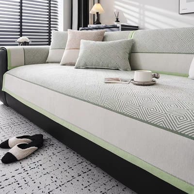 Chinese Stijl Bankkussens Nieuwe Chinese Stijl Massief Hout Bankhoes Mahonie Bank Handdoek Chenille Licht Luxe Stijl Bankkussen 70*70cm