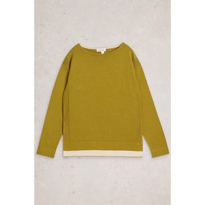 White Stuff Ophia Jumper Mid Chartreuse Taglia: 10 | Maglioni a maglia Outlet | Donna | Verde