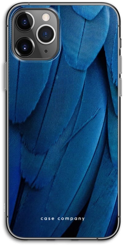 Case Company® - Hoesje geschikt voor iPhone 11 Pro hoesje - Pauw - Soft Cover Telefoonhoesje - Bescherming aan alle Kanten en Schermrand
