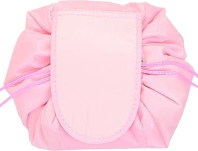 Fako Fashion - Magic Travel Pouch - Cosmetic Opberg Tas - Make-up Opbergsysteem - Make-up Toilettas - Reistas - Make Up Cosmetica Accessoires Organiser - Handige Toilettas - Lichtroze