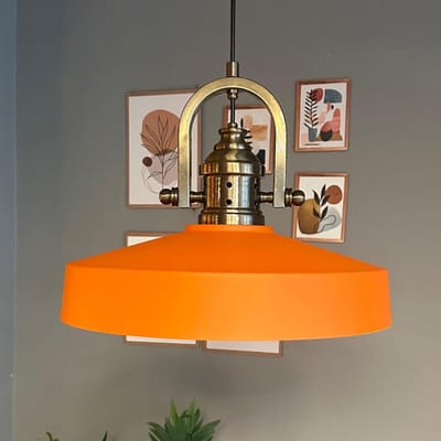 Bamyum Ace Hanglamp Industrieel Metaal Ø39 cm, Vintage Hanglamp, E27 Pendellamp
