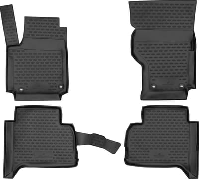 Walser Rubberen Voetmatten XTR geschikt voor VW Amarok 2010-2022