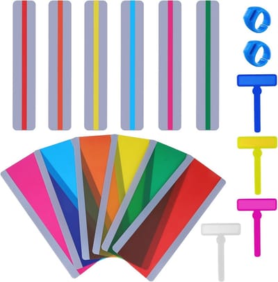 18 Delige Begeleide Leesstrips Tool Set voor Dyslexie en Leeshulp