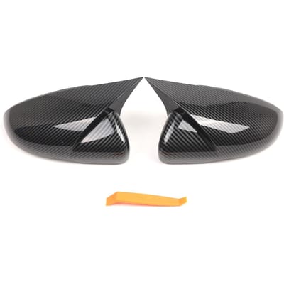 Zijspiegelkappen voor Auto, 2 STKS Buitenspiegelkap Schalen Vervanging voor Volkswagen Golf MK6 gray