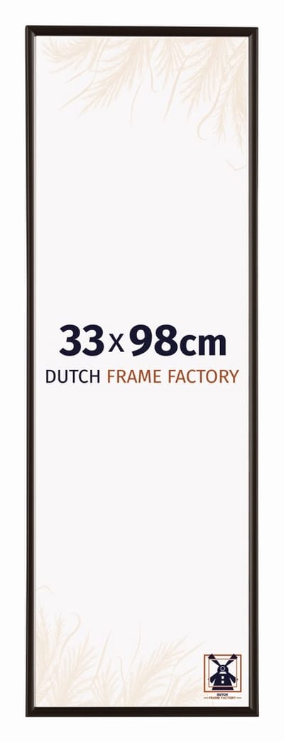 Fotolijst 33x98 cm - Kunststof - Antraciet - Easy