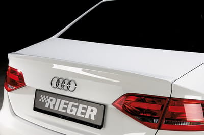 RIEGER - PERFORMANCE REAR TRUNK SPOILER - AUDI A4 B8 SEDAN - PRIMER