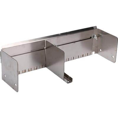 Truelle Crantée Peigne à Mortier 15,75 31,5 Pouces Acier Inoxydable Réglable Étaleur d'Adhésif pour Carrelage pour Grands Revêtements de Sol