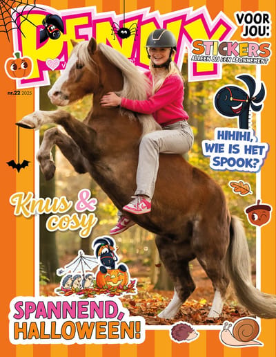 Penny Magazine Nr. 22-2025 - Tijdschriften - Tijdschrift - Magazine - Tijdschrift Paarden - Tijdschrift Kinderen - Paard - Paarden Spullen - Paardenliefhebber - Paarden - Pony - Veulen