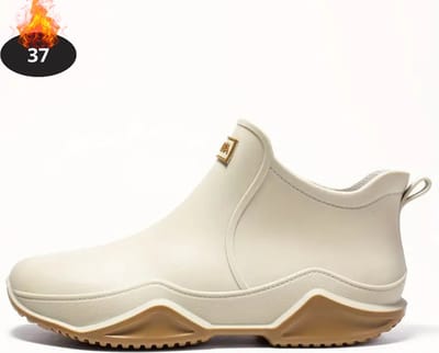 Nivard Waterschoenen Voor Kinderen & Volwassenen - Aqua Shoes - Aquaschoenen - Regenlaarzen - Beige - 37