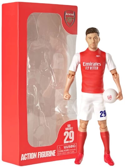 Socker Arsenal Havertz 20cm - Voetbal Speelfiguur Collectible.