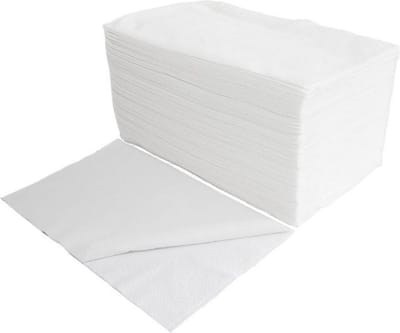 Wegwerphanddoeken 40cm x 70cm biologisch afbreekbaar - 100 stuks