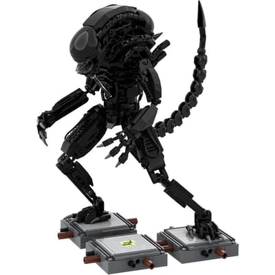 MOC Alien Xenomorph Monstre Film Briques À FAIRE SOI-MÊME Robot Assemblage