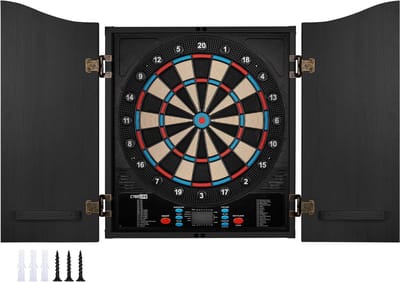 Elektronisch Dartbord - Dartspel Set - Professioneel Darten - 34 Spellen 255 Variaties - 65 x 50 x 8 cm
