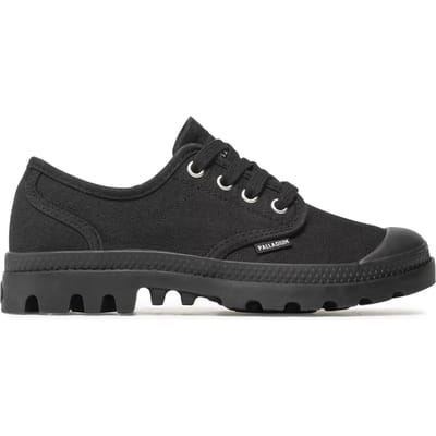 PALLADIUM Damesschoenen PAMPA OXFORD Lage Schoenen Canvas 92351-008-M zwart
