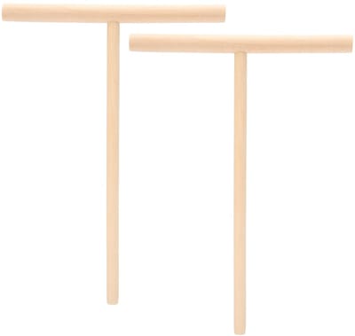 Dailygoody - Houten Pannenkoek Beslag Spreader - Set van 2 - Ideaal