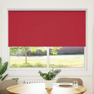 vidaXL - Rolgordijn - verduisterend - 164,4 - x - 175 - cm - stofbreedte - 160 - cm - rood