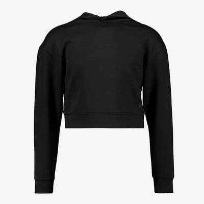 Osaga meisjes hoodie cropped zwart - Maat 116