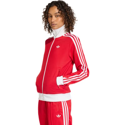 Adidas Classic Trainingspakken Dames - Rood - Maat XL (46-48) - Katoen Jersey