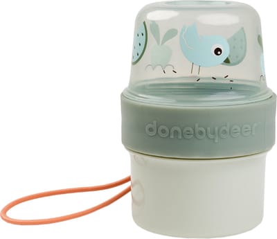 Done By Deer Bewaarbakje To Go 2-Way - Birdee - Small - Green