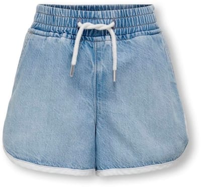 ONLY KOGPIERCE DNM SHORTS SOO Meisjes Jeans - Light Blue Denim - Maat 158