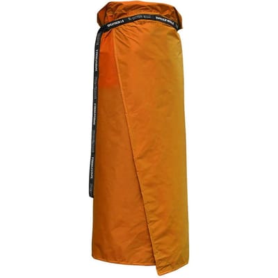 Jupe de pluie demi-corps imperméable, vêtements de pluie respirants, équipement de pluie léger pour le Camping orange
