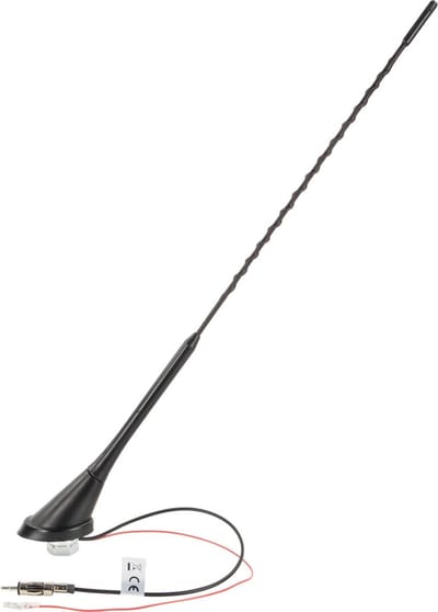Universele dakantenne 16V AM/FM versterkt (active) 52graden plaatsingshoek