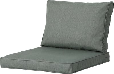 Madison - Loungekussen - Tuinkussen - Zitkussen - Rugkussen - 2-delig - 60 x 60cm - Oxford Groen